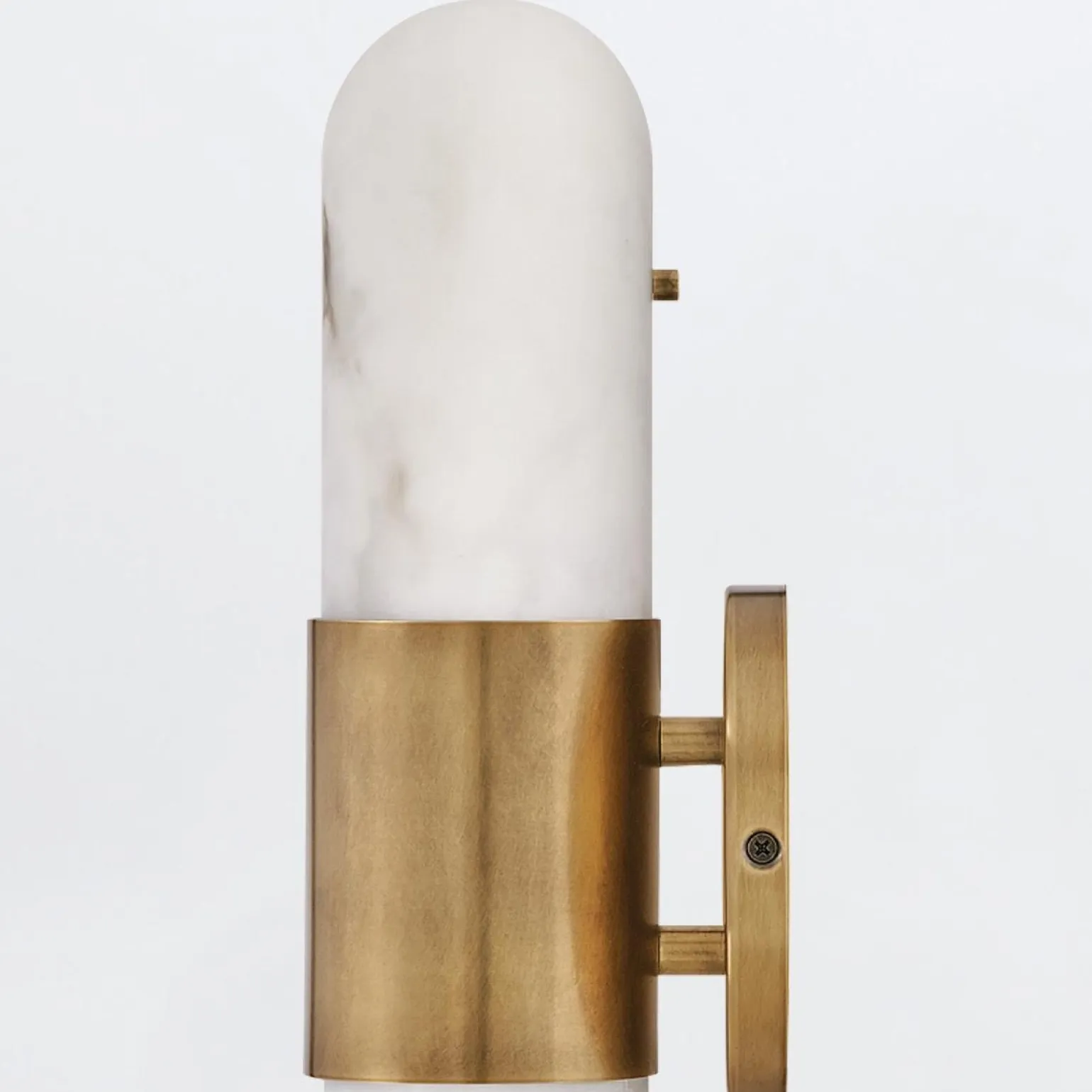 Średni kinkiet LED Ibiza - Klasyczny mosiądz (QN-IBIZA-M-HB) - Quintiesse