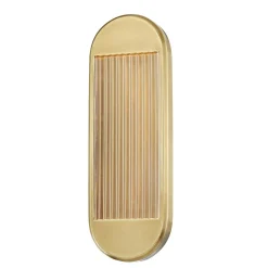 Średni kinkiet LED Palais - Vintage mosiądz (QN-PALAIS-W-M-VBS) - Quintiesse