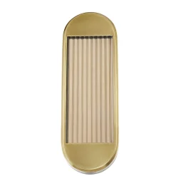 Średni kinkiet LED Palais - Vintage mosiądz (QN-PALAIS-W-M-VBS) - Quintiesse