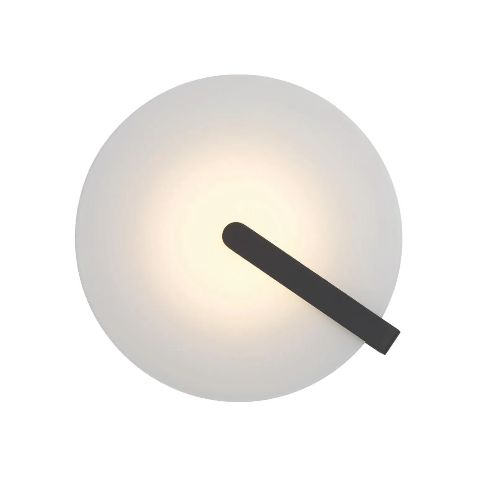 Średni plafon / kinkiet Nuvola - Matowa czerń (QN-NUVOLA-F-M-BK) - Quintiesse