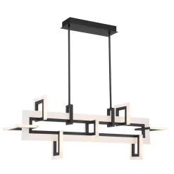 Średnia lampa wyspowa Inizio - Matowa czerń (QN-INIZIO-LP-M-BK) - Quintiesse