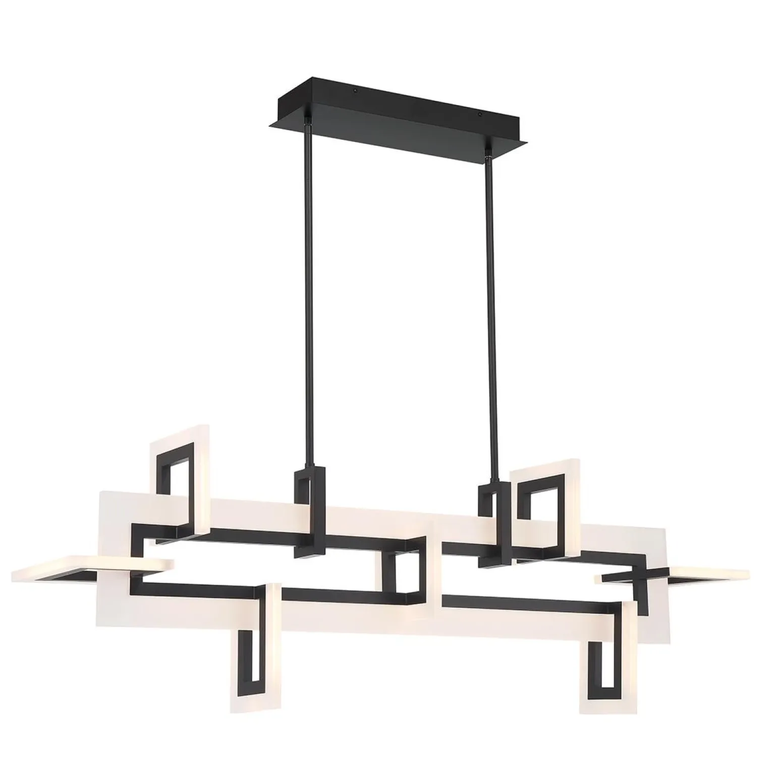 Średnia lampa wyspowa Inizio - Matowa czerń (QN-INIZIO-LP-M-BK) - Quintiesse