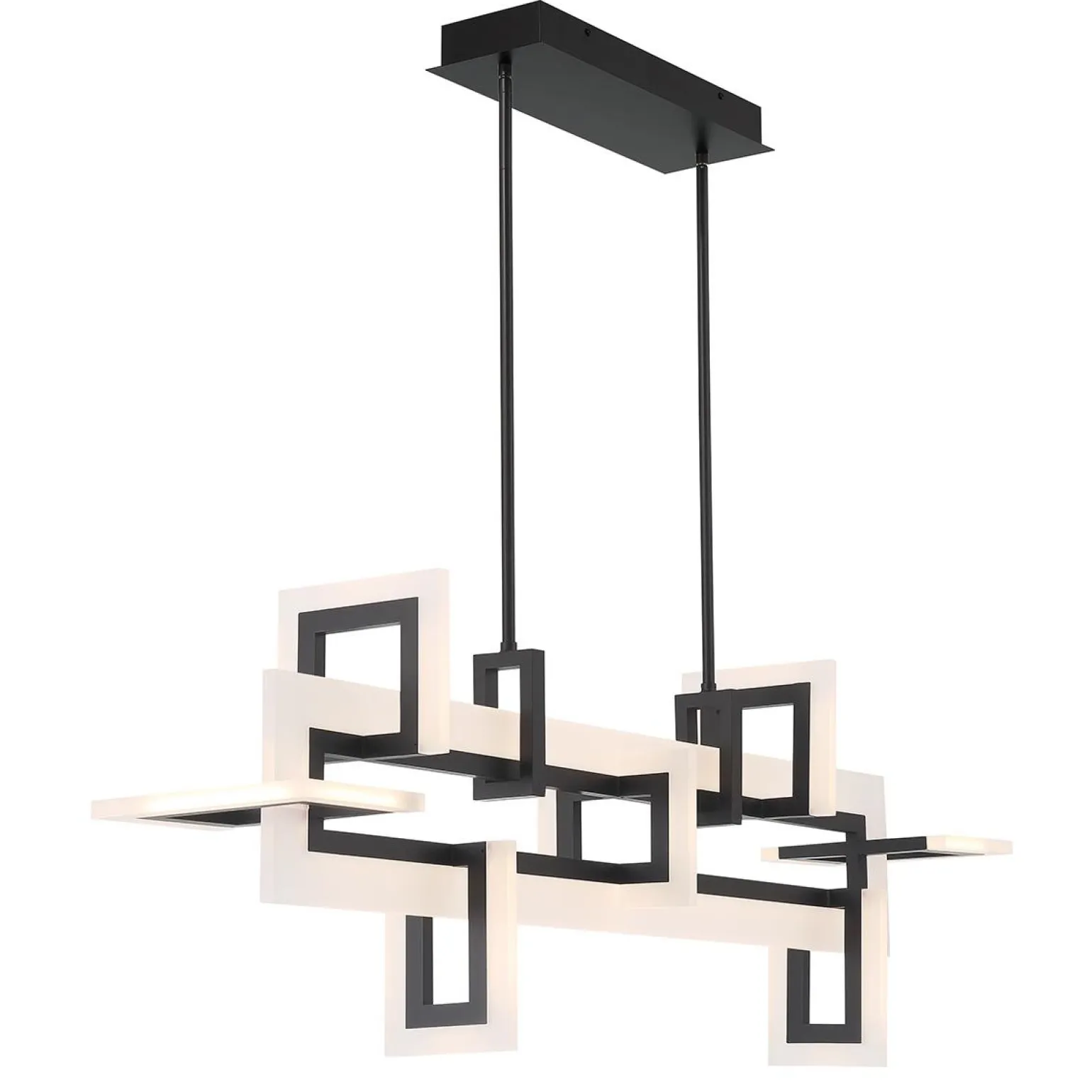 Średnia lampa wyspowa Inizio - Matowa czerń (QN-INIZIO-LP-M-BK) - Quintiesse