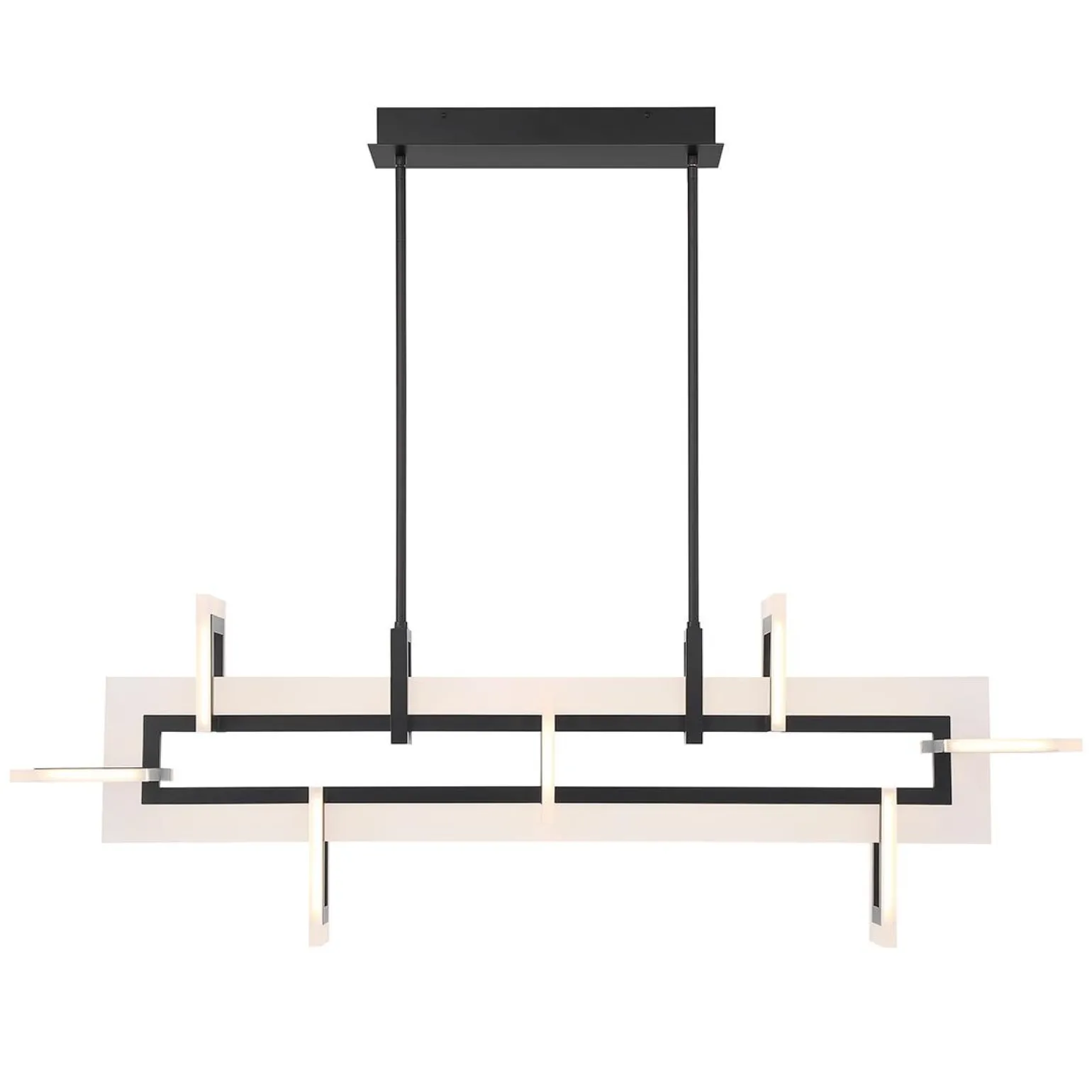 Średnia lampa wyspowa Inizio - Matowa czerń (QN-INIZIO-LP-M-BK) - Quintiesse