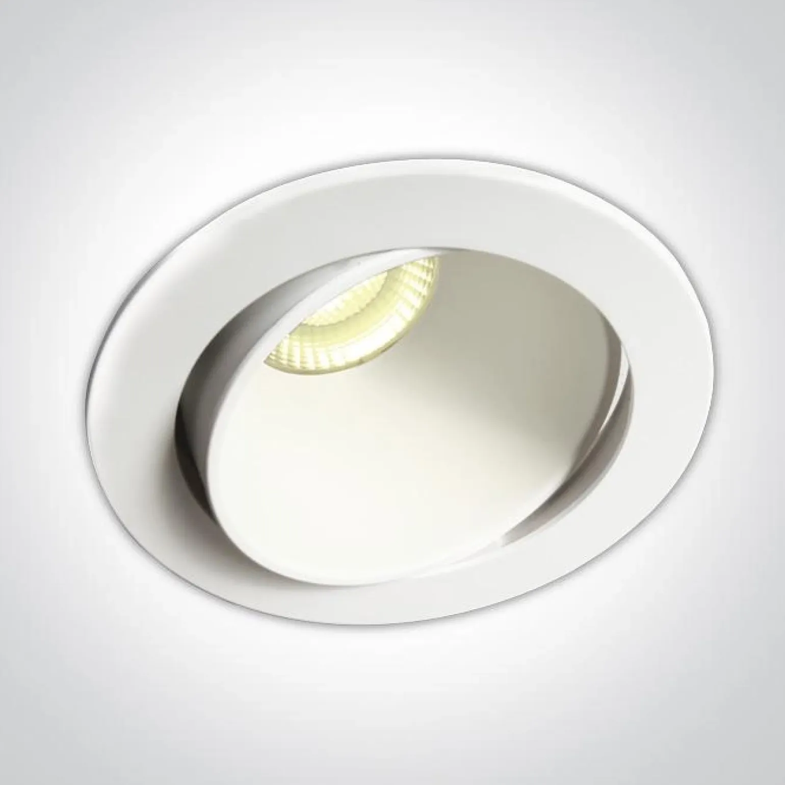 REN IP 54 zewnętrzny wpust regulowany biały (11106PK/W/W) - One Light