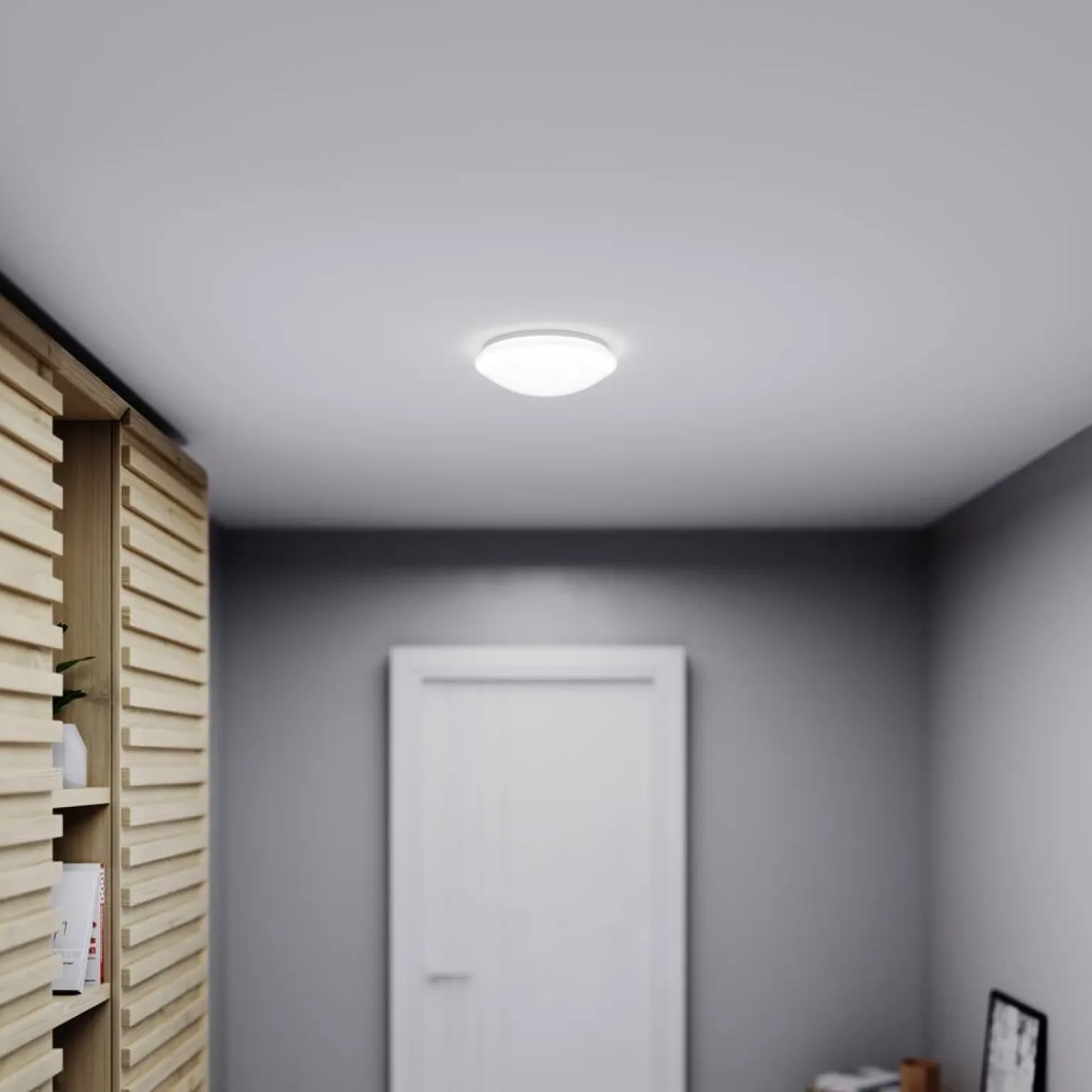 RS 16 LED 9,5W/ 840lm/ szkło/ 3000K Lampa LED z czujnikiem HF (ST035105) - STEINEL