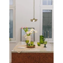 SENKEI A oliwkowa sufitowa lampa wisząca (SNA61414P2) - Ummo