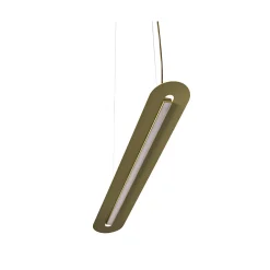 SENKEI C oliwkowa sufitowa lampa wisząca (SNC61414P2) - Ummo