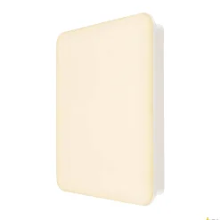 SIMA, wewnętrzna oprawa ścienna i sufitowa natynkowa LED, prostokątna, biała, 3000 K, ściemnialna (1005087) - SLV