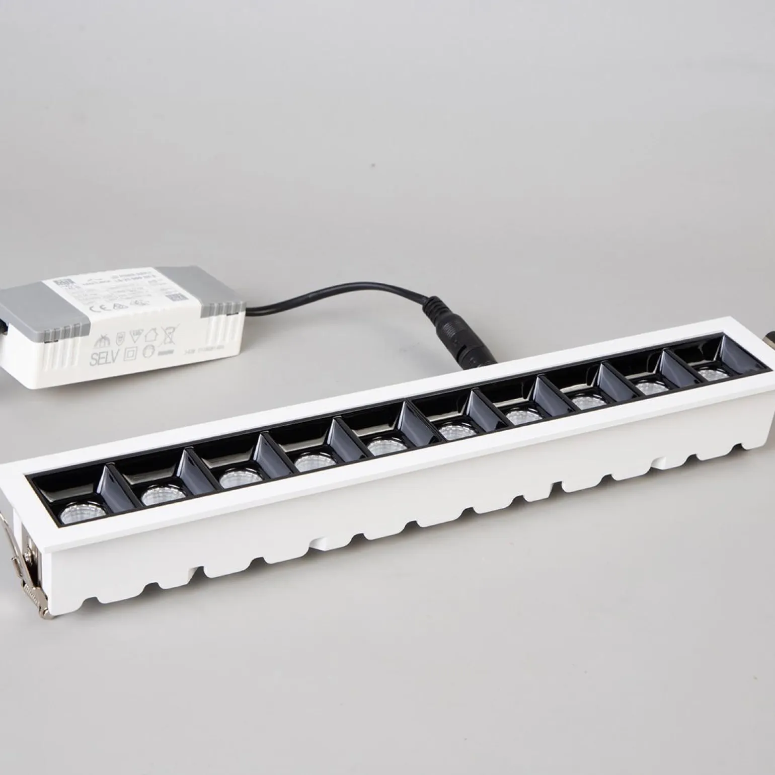 Solar oprawa podtynkowa biała LED IP20 (LP-0406/10RS WH) - Light Prestige