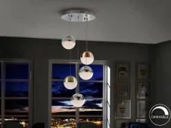 Sphere lampa wisząca 5L (793534) - Schuller