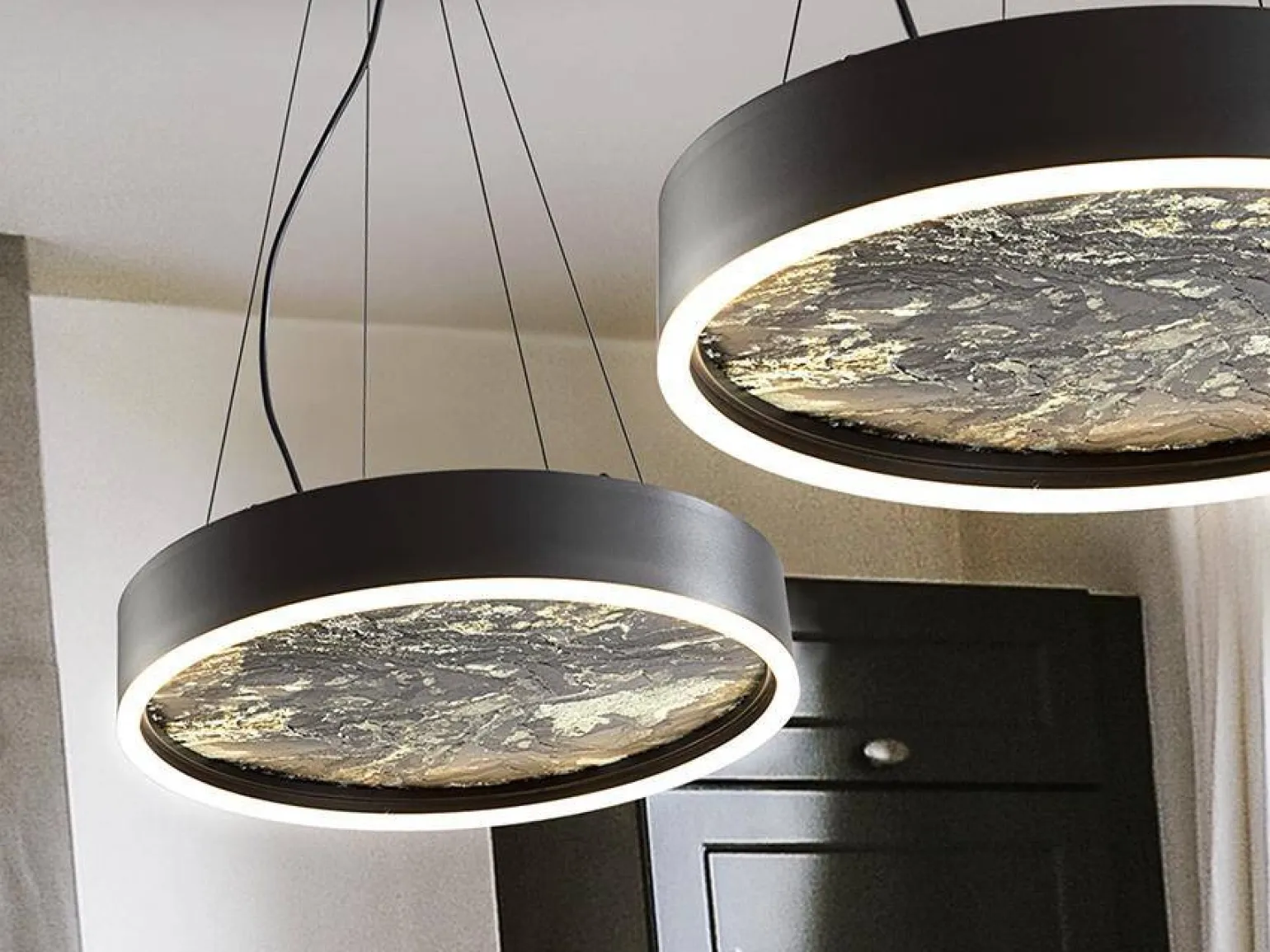 Stone lampa wisząca ∅40 (803014) - Schuller