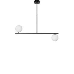 SUGURI C czarna lampa sufitowa w rozmiarze M (SGC322R06) - Ummo