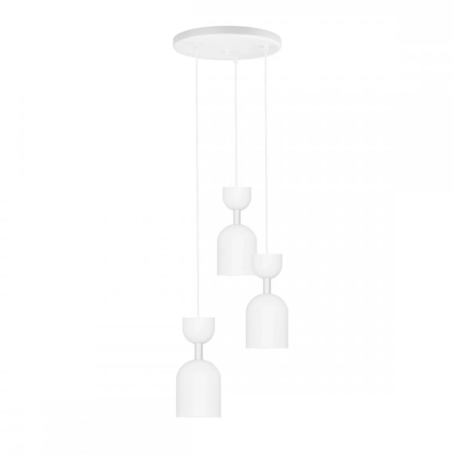 SUPURU 3P biała lampa wisząca / plafon (SUP311P3) - Ummo