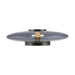 Szklana stołowa lampa z dotykowym ściemniaczem PURE VITRUM SZARY (4080-15) - Paul Neuhaus