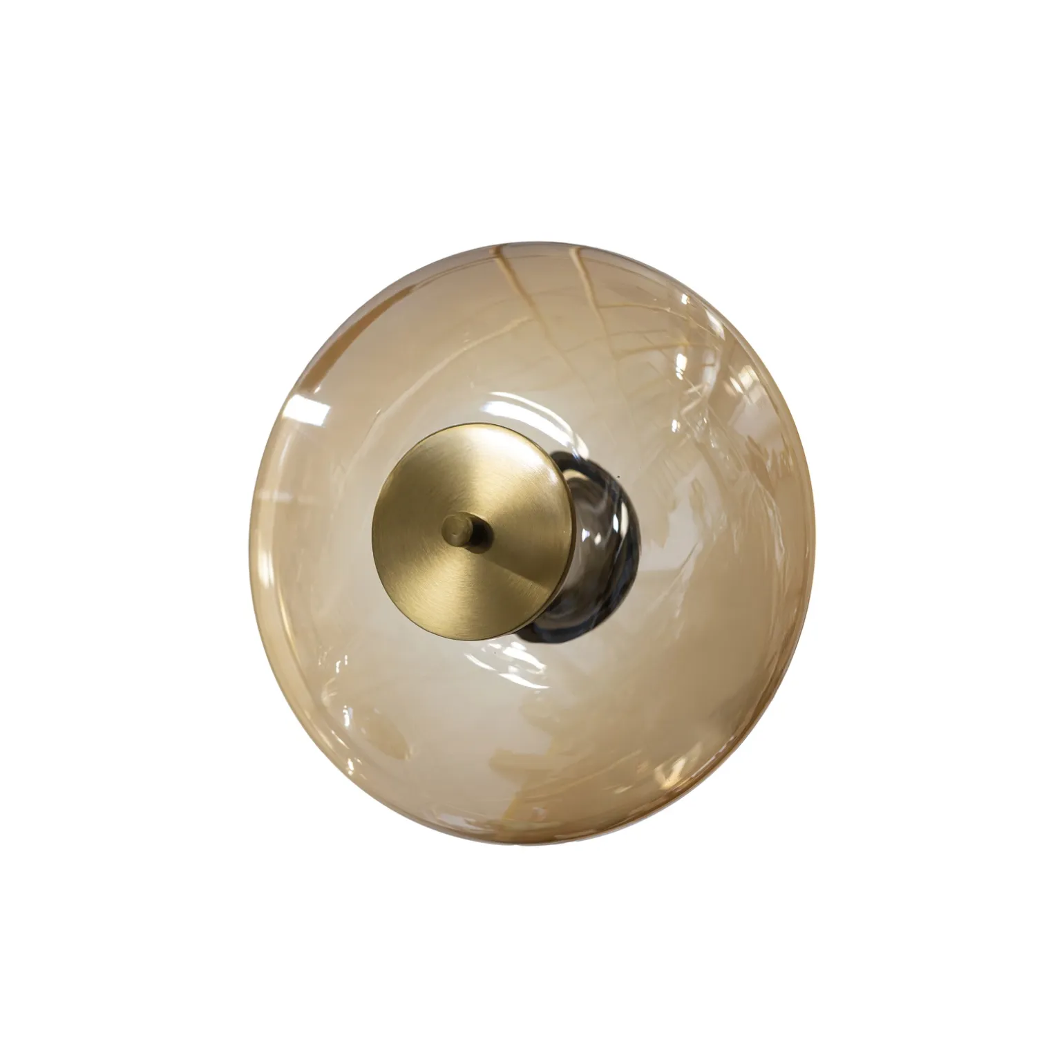 Szklany kinkiet ANDORA WALL 20 AMBER (AZ6888) Azzardo