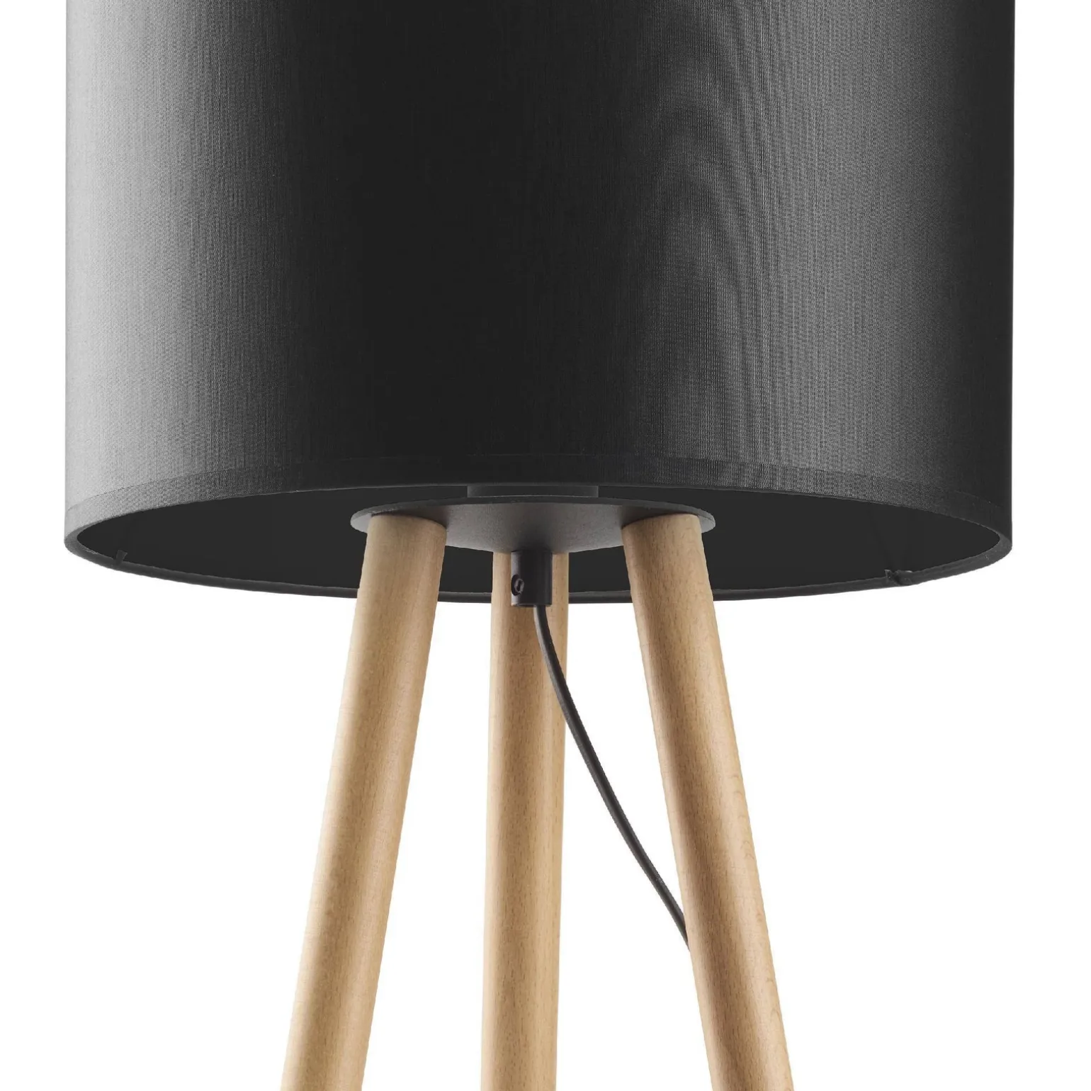 TOKYO BLACK LAMPKA NOCNA 1 PŁ SOSNA POSTARZANA (5293) - TK Lighting