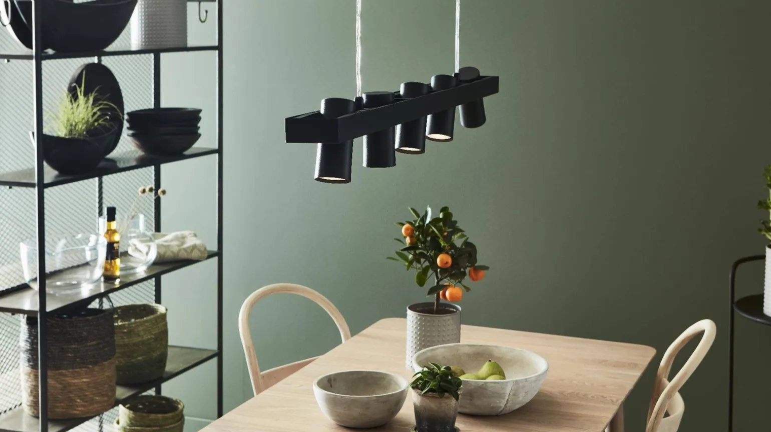 TORINO Pendant 5L Black