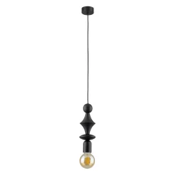TOWER BLACK Lampa wisząca przy lustrze 1XE27 (10871) - TK Lighting