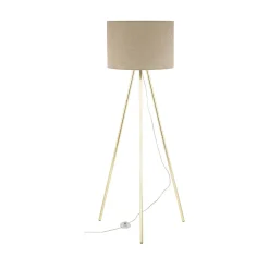 UMBERTO LINEN GOLD LAMPA PODŁOGOWA 1 (16036) - TK Lighting