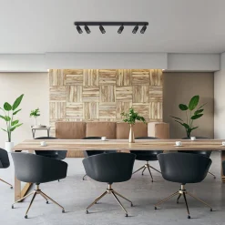 VERTICAL BLACK SPOT 6xGU10 (ML0297) - Milagro