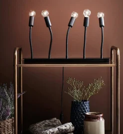 Świecznik skandynawski ABBE Metal 704423 candlestick 5 Ozdoba całoroczna | świecznik