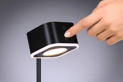 Wielofunkcyjna lampka na biurko, z klipsem, z magnesem , ściemnialna VARIA DIM USB-C czarny (PL71171) - PAULMANN