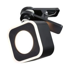 Wielofunkcyjna lampka na biurko, z klipsem, z magnesem , ściemnialna VARIA DIM USB-C czarny (PL71171) - PAULMANN