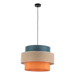 Wielokolorowa lampa wisząca TRIO JUTA 1 (2758) - TK Lighting