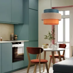 Wielokolorowa lampa wisząca TRIO JUTA 1 (2758) - TK Lighting