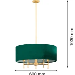Żyrandol 5 pł. ABBANO (2146) - Argon