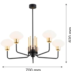 Żyrandol 5 pł. RAVELLO (2128) - Argon