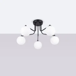 Żyrandol ASTRAL 5 czarny (SL.1663) - Sollux Lighting