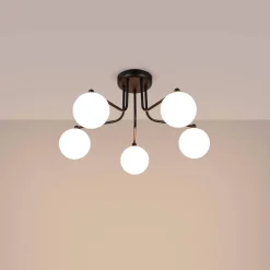 Żyrandol ASTRAL 5 czarny (SL.1663) - Sollux Lighting