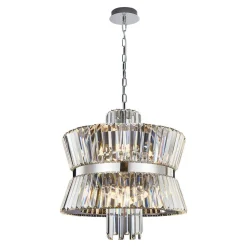 Żyrandol AURELIA CHROME 12xE14 (ML0406) - Milagro