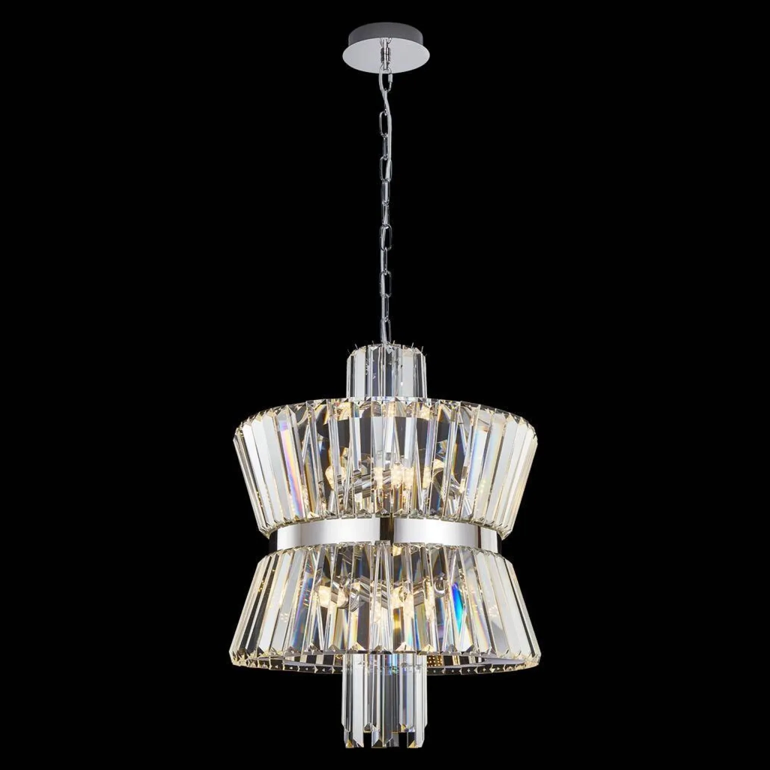 Żyrandol AURELIA CHROME 8xE14 (ML0404) - Milagro