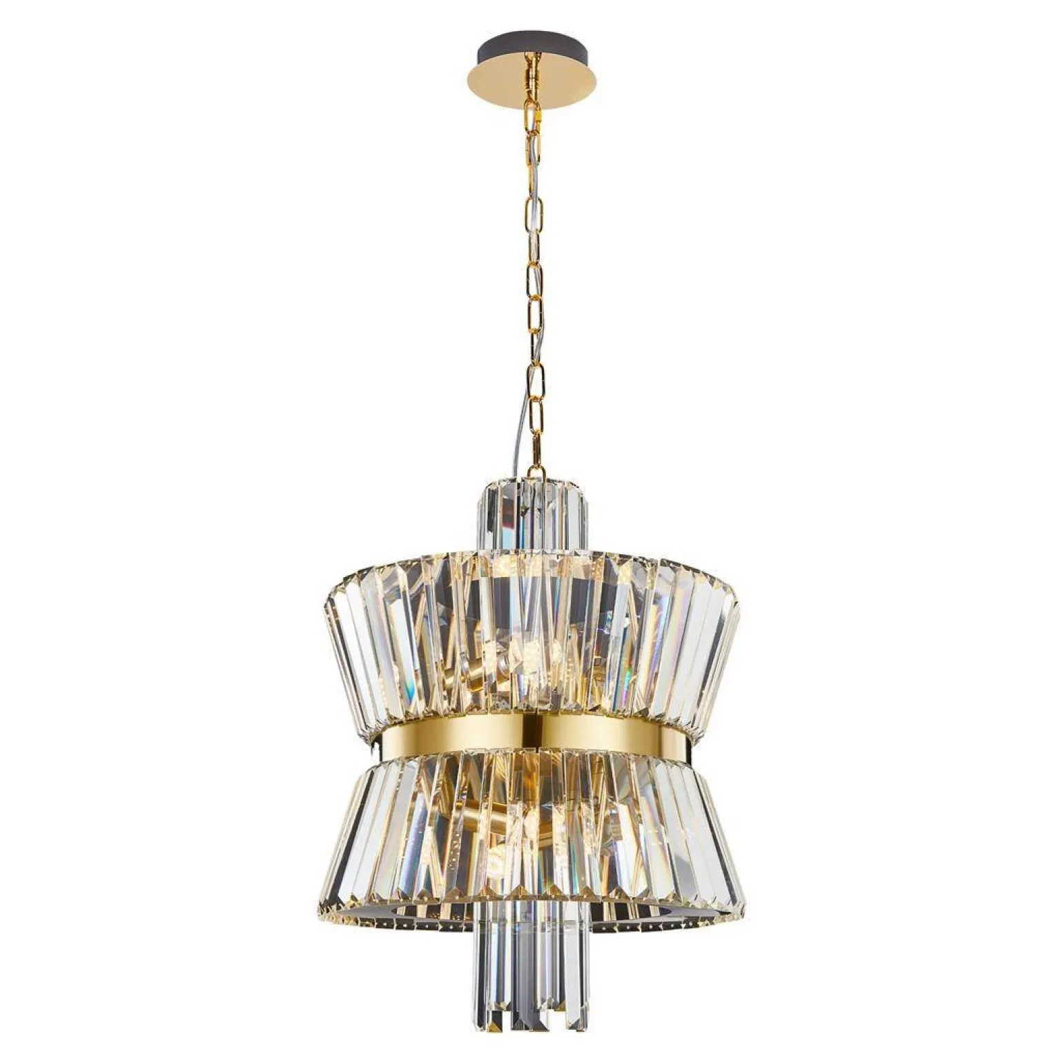 Żyrandol AURELIA GOLD 8xE14 (ML0403) - Milagro