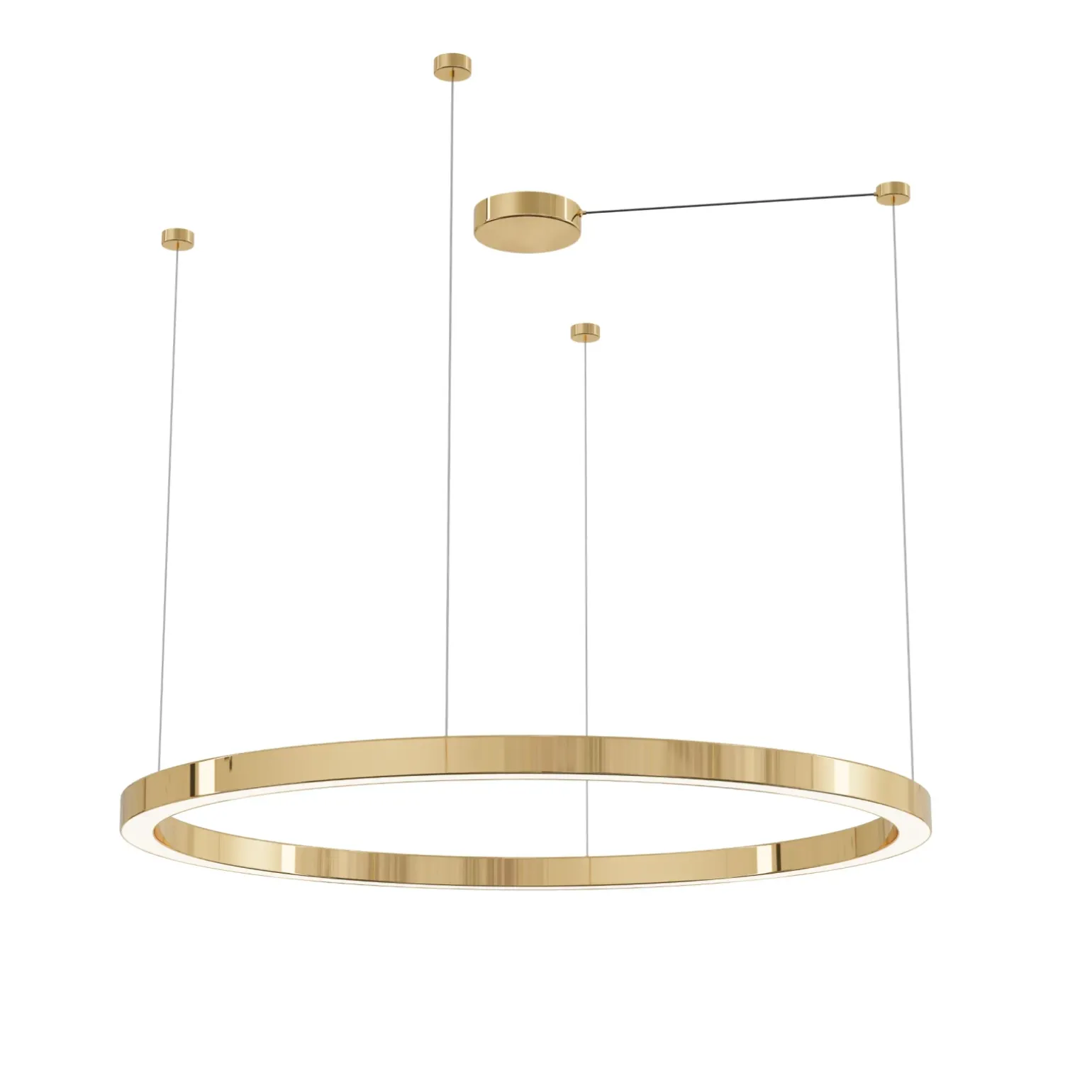 Żyrandol Aurum L 1xLED złoty (PL0116-130) - Yaskr