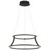 Żyrandol Cadoux - Matowa czerń (QN-CADOUX-P-BK) - Quintiesse