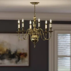 Żyrandol Cambridge (HK-CAMBRIDGE6) - Elstead Lighting