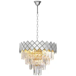 Żyrandol CARISMA CHROME 9 x E14 (ML8889) - Milagro