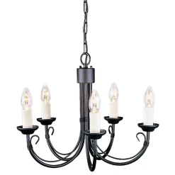 Żyrandol Chartwell (CH5-BLACK) - Elstead Lighting