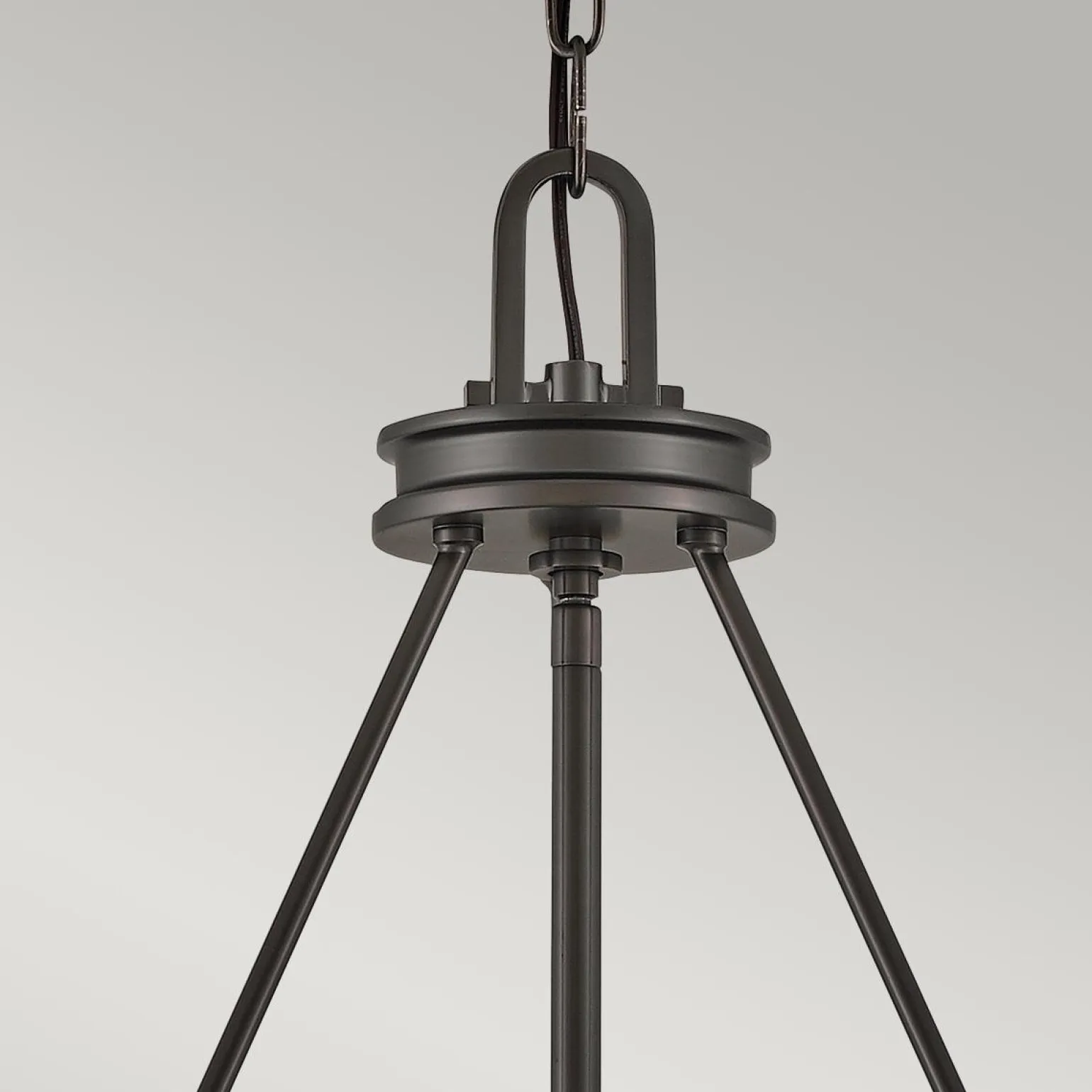 Żyrandol Collier - 5 źródeł światła - Zgaszona czerń (HK-COLLIER5-BX) - Elstead Lighting