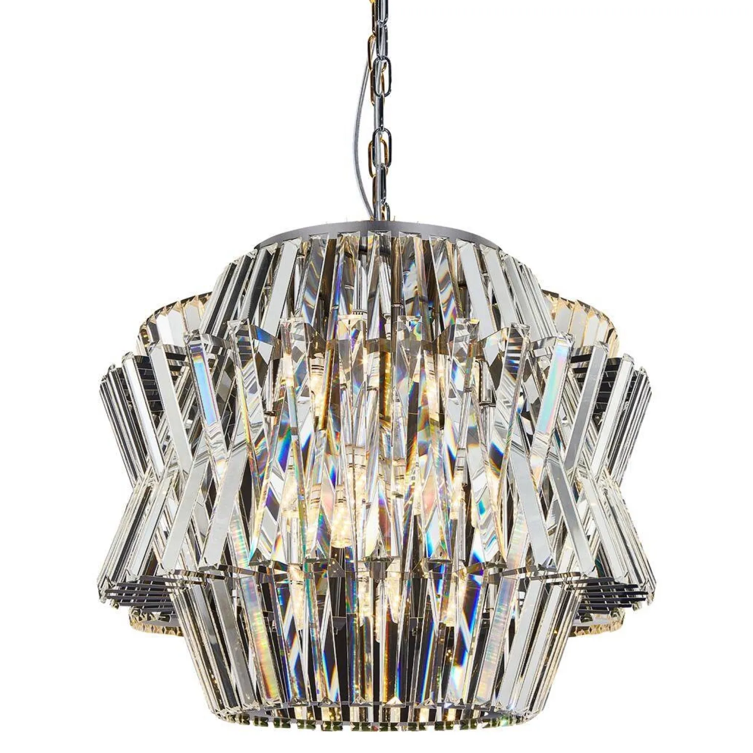 Żyrandol CROWN CHROME 12xE14 (ML0402) - Milagro