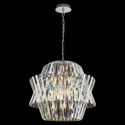 Żyrandol CROWN CHROME 12xE14 (ML0402) - Milagro