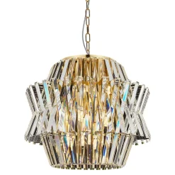 Żyrandol CROWN GOLD 12xE14 (ML0401) - Milagro