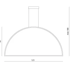 Żyrandol DEMI 120 cm (66465) - Ramko