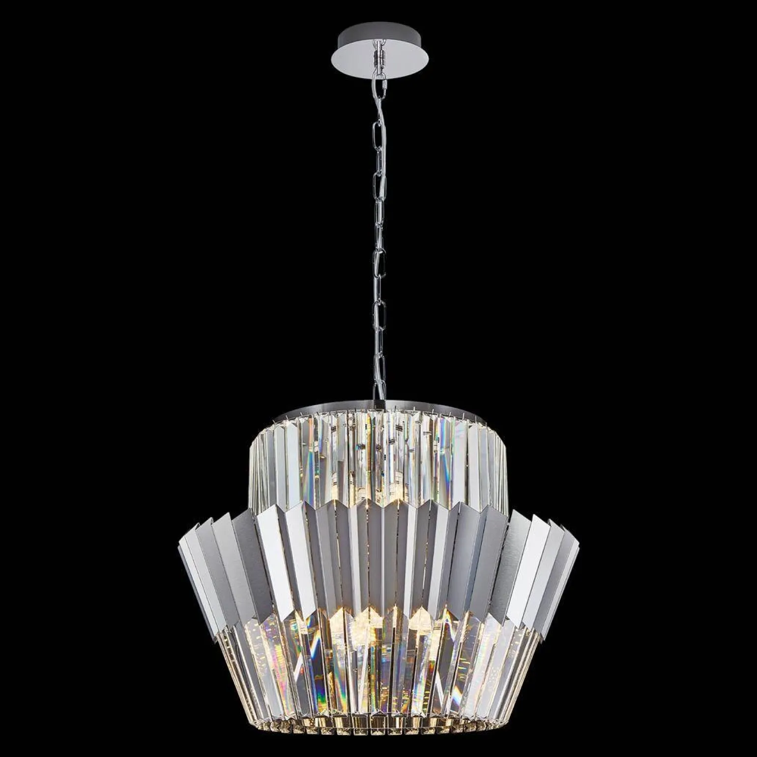 Żyrandol DONNA CHROME 12xE14 (ML0416) - Milagro