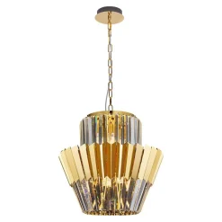 Żyrandol DONNA GOLD 9xE14 (ML0413) - Milagro