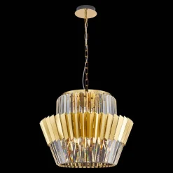 Żyrandol DONNA GOLD 12xE14 (ML0415) - Milagro